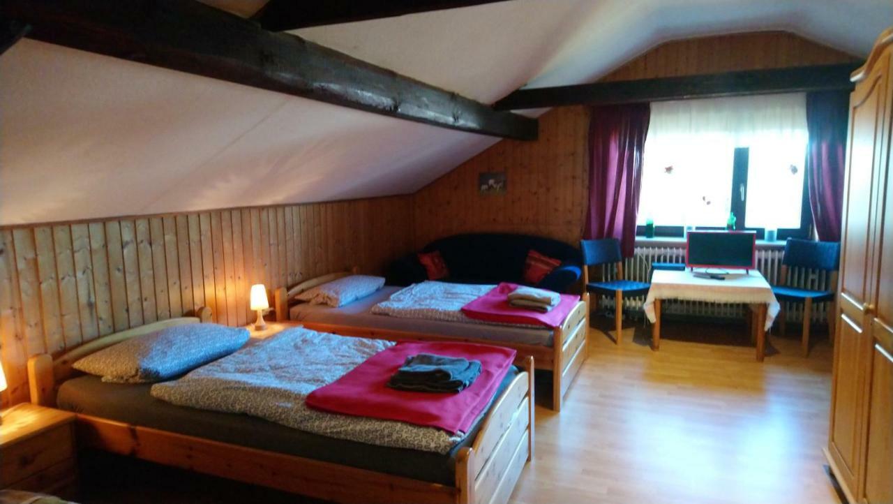 Gaestehaus Burgwald-Trekking Mittelsimtshausen Εξωτερικό φωτογραφία